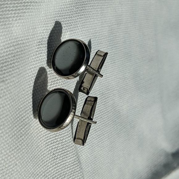 Vintage Men's Silver Cufflinks - Picture 3 of 8